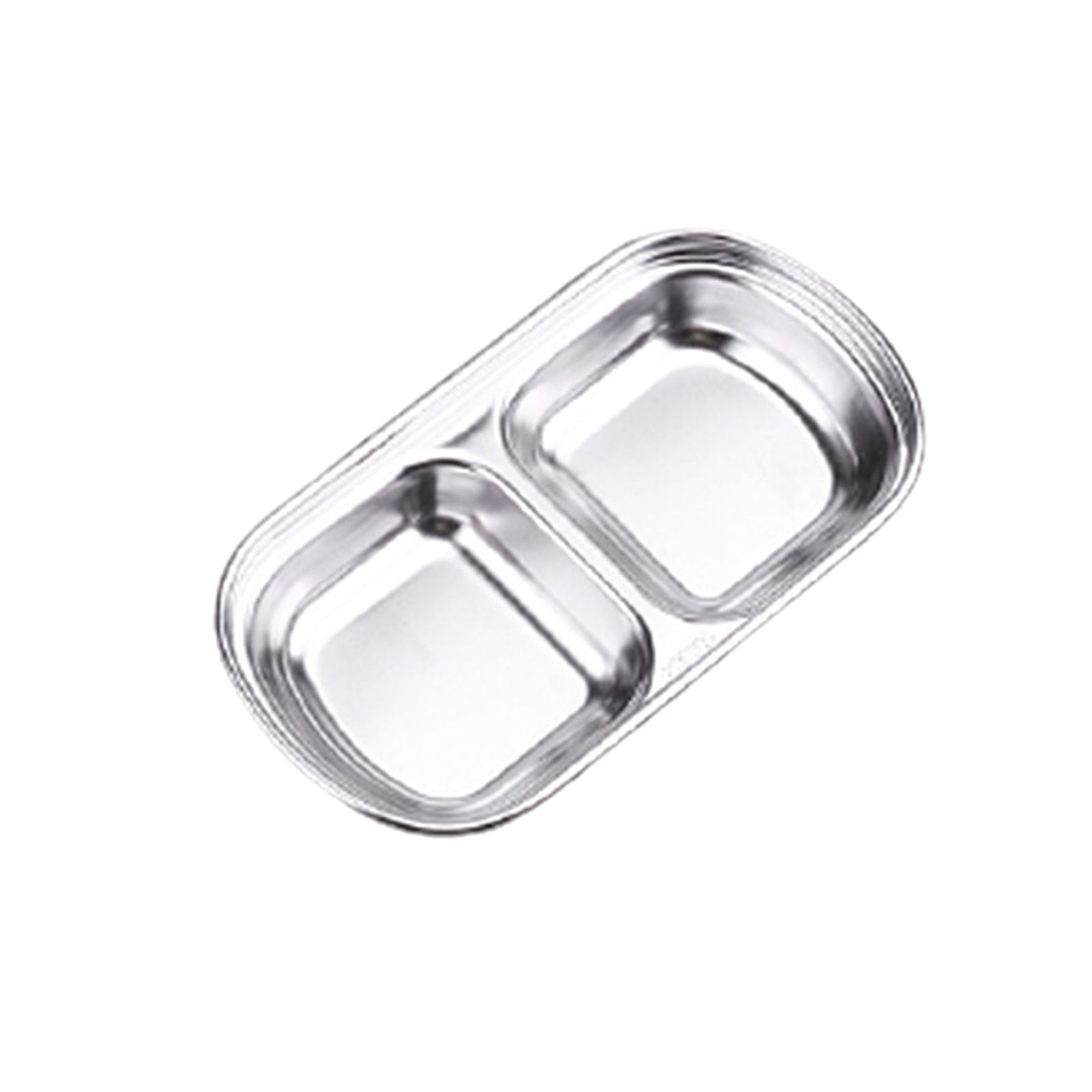 Barbecue Dipping Disc Stainless Steel Plate Sauce Seasoning Dish Kitchen Tool