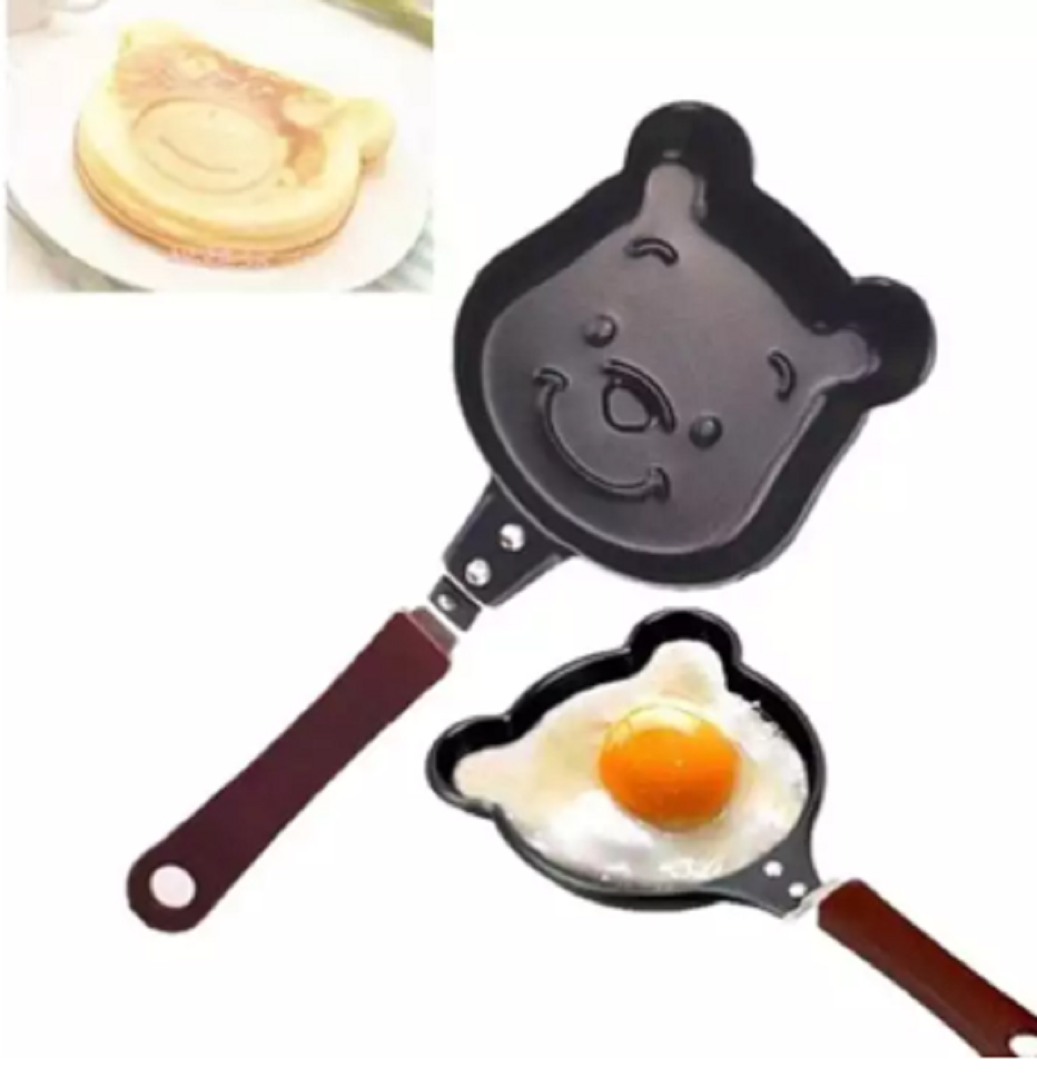 Egg Fry Pan - Black
