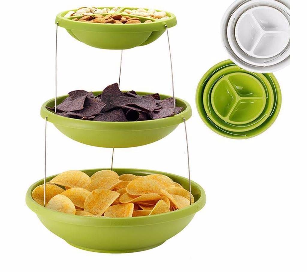 Twistfold Party Bowls (3 Tiers)
