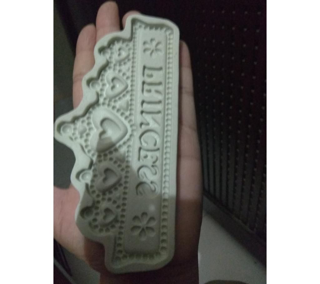 princess fondant mould