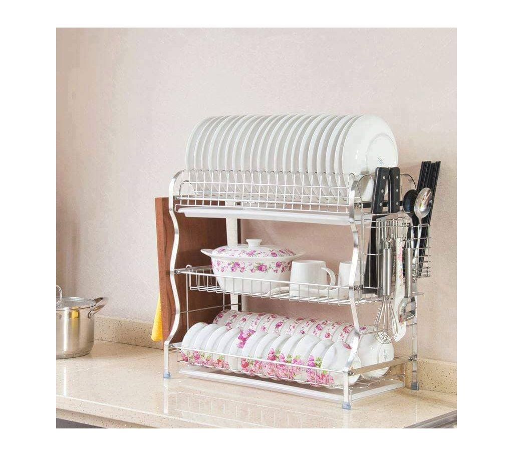 3 layer kitchen rack
