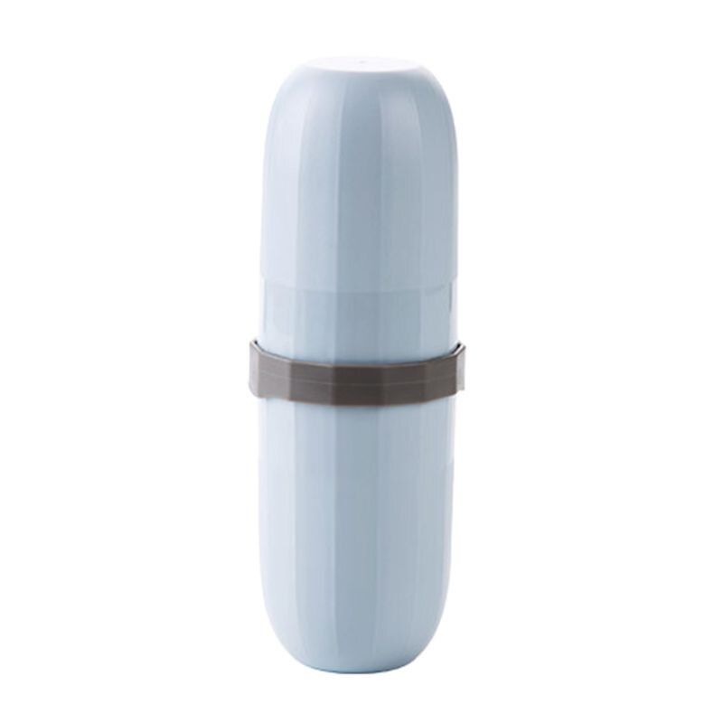 Travel Toothbrush Cup Portable Storage Box PP Lightweight Wash Storage Box 22*5.5cm Travel Toothbrush Box