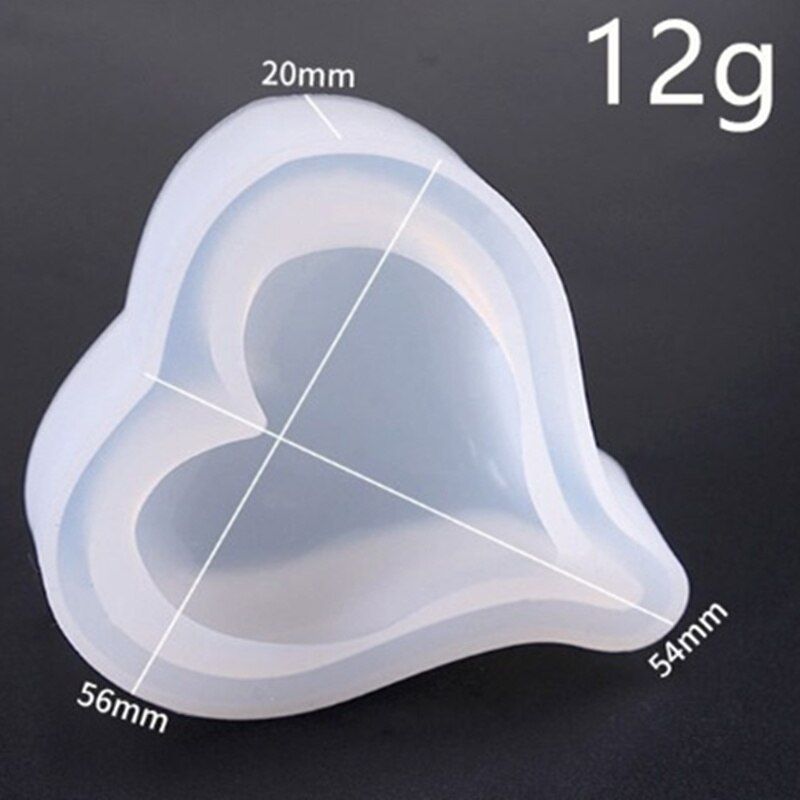 Various Love Heart Shape Silicone Cake Mold , Baking Silicone Mould For Soap Cookies Fondant Cake Tools Cake Decorating
