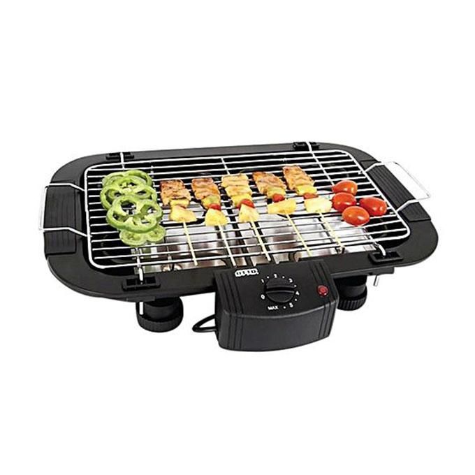 Electric Barbecue Grill Machine - Black