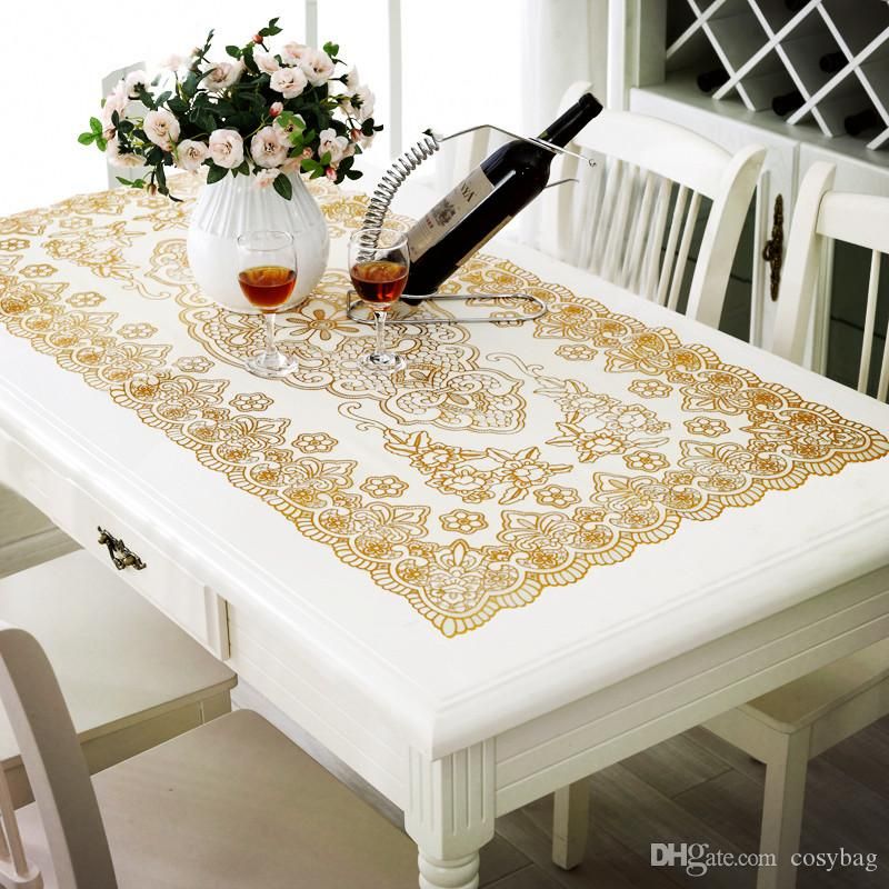 Golden Colour Tablecloth Tea Cup Mat Table Cover - 40'' by 25' inches Multicolor Pakistani Dastar (SK SHOP BANGLADESH ) (
