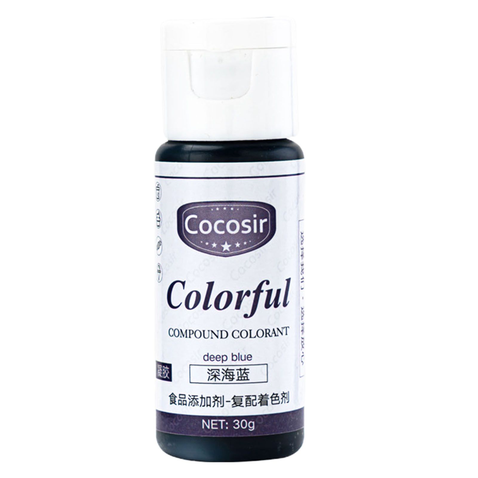 30g Food Coloring Wide Application DIY Compact Cake Creaming Pigment for Fondant