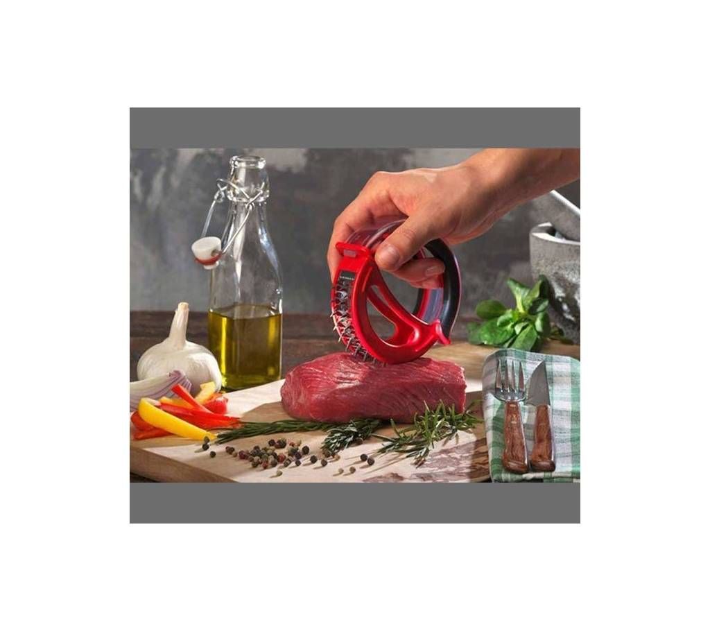 Round Meat Tenderizer - Red