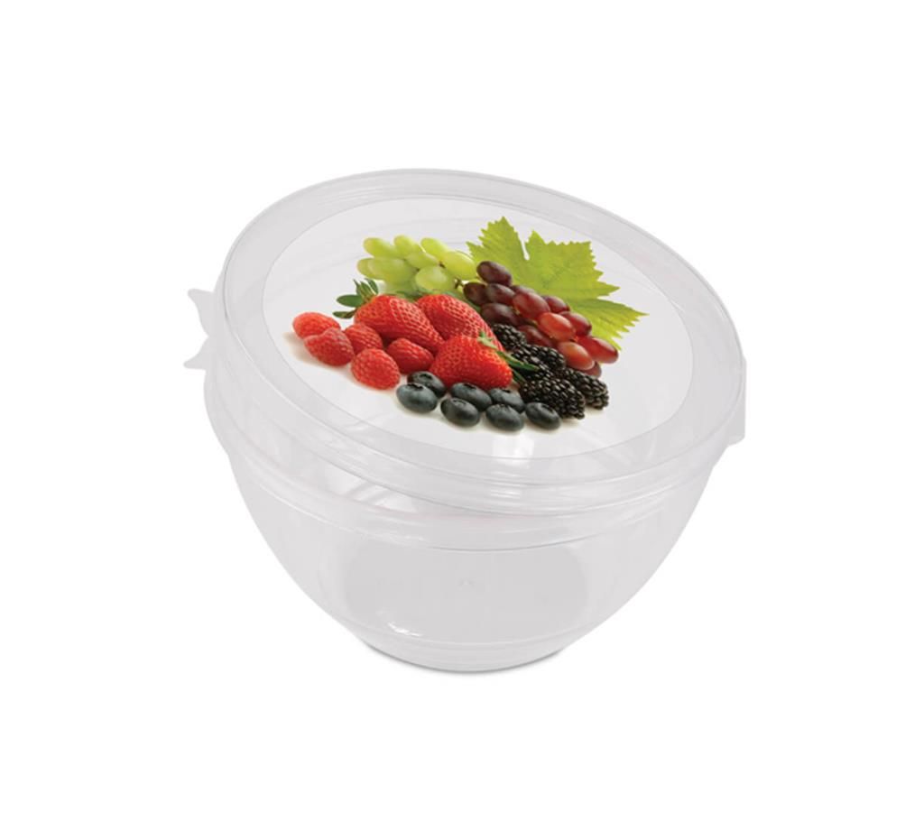 72807 Fruits Bowl 0.5L - Transparent (Combo of 6)