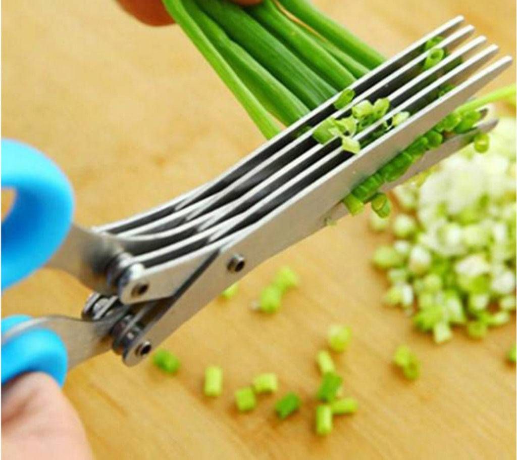 5 Layer Stainless Steel Kitchen scissor 