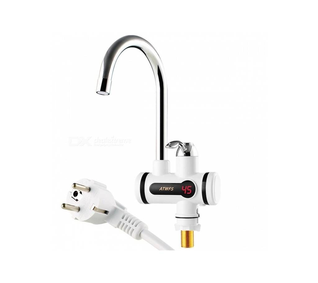 Electric Digital Hot water wall tap