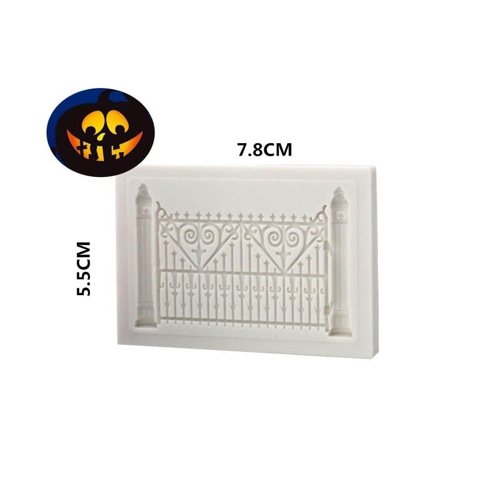 1PCS 3D Silicone Mold Fondant Mold Cake Chocolate Decoration DIY Soap Candy Clay Kitchen Baking Mold Christmas Halloween Gift