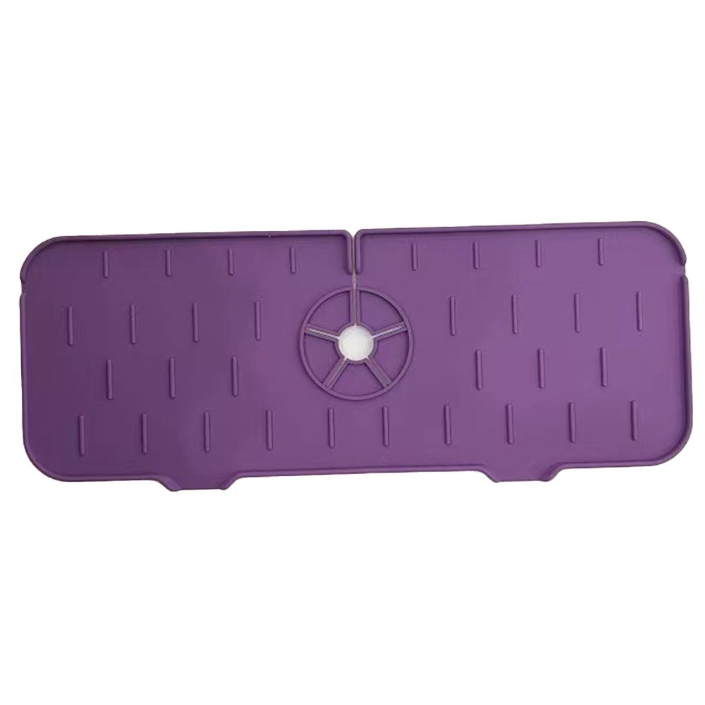 GC Silicone Drain Pad With Drainage Anti-splash Kitchen Faucet Absorbent Mat Countertop Protector For Bathroom Kitchen