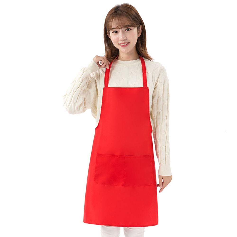 Anti-fouling Apron Oil-proof Waterproof Coverall Kitchen Apron