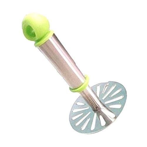 Stainless Steel Potato Masher - Silver