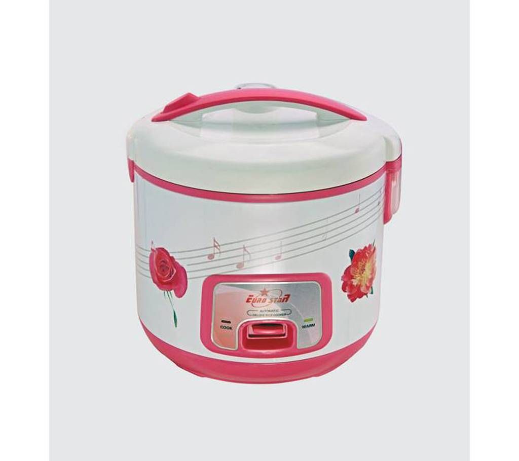 Euro Star Rice Cooker JB-2.2 L (Color-Rose)