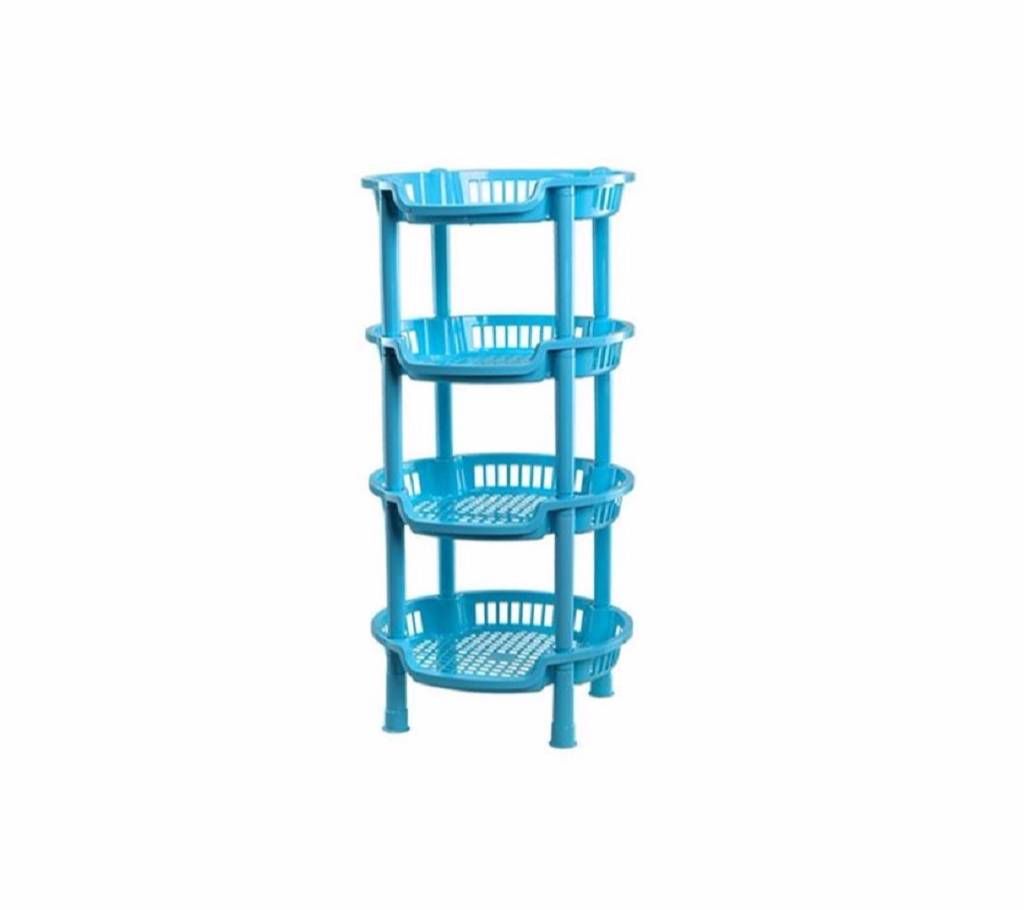 4 Step Round Rack Blue