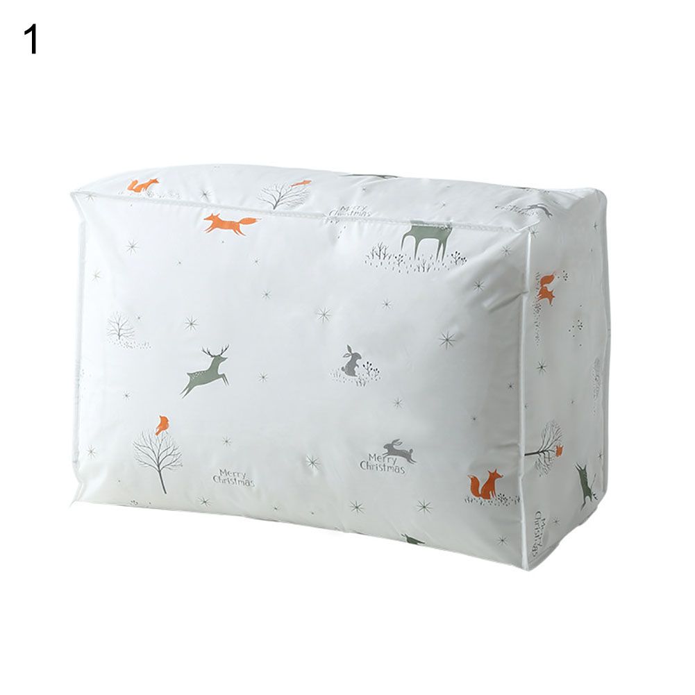 Quilt Storage Bag Dustproof Clothes Container Space Saver Packing Organizer
