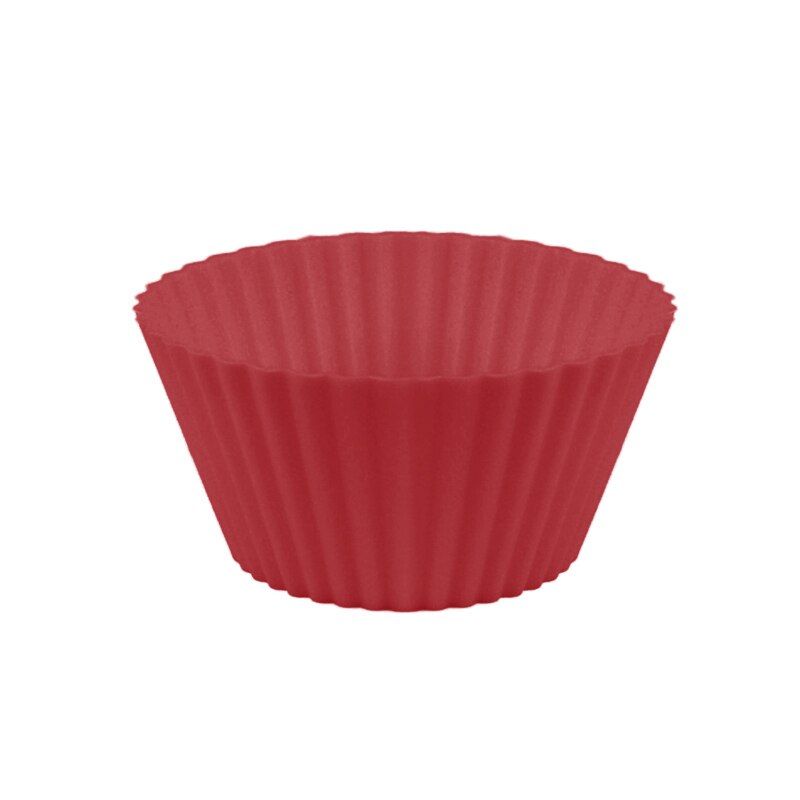 1pcs 8 Colors Optional DIY Round Shaped Silicone Cake Bakeware Baking Molds Cake Mold Silicone Cupcake Cup Cooking Tools