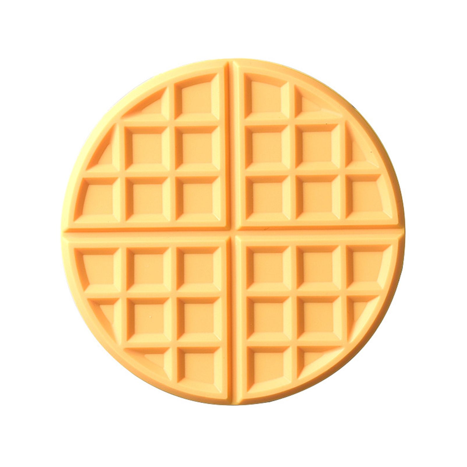 Cup Mat Skid Resistance Waffle Insulation Cup Coaster Pad