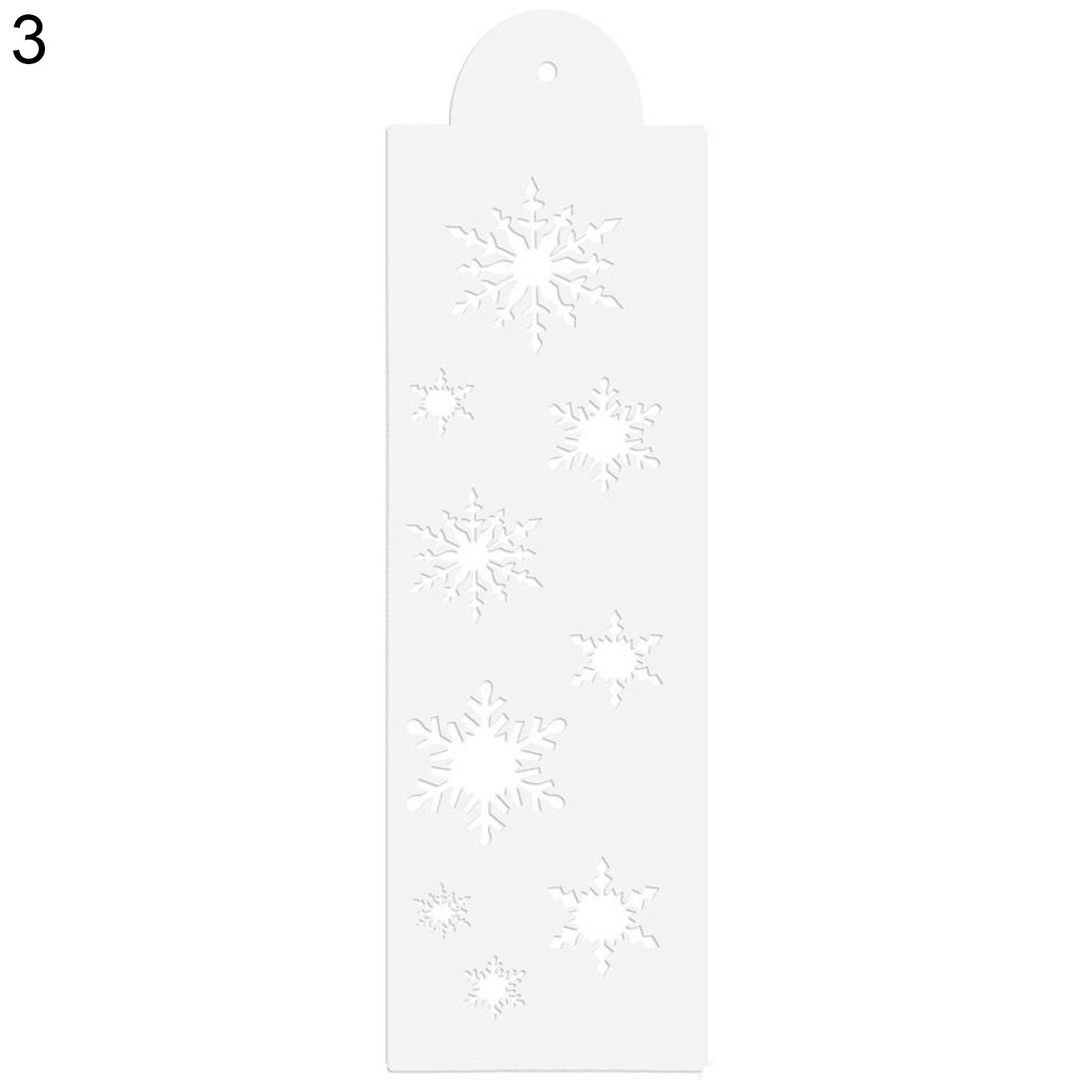 European-style Cake Decoration Stencil High Temperature Resistance Plastic Extremely Flexible Cake Rim Template for Kids