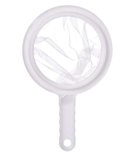 Water And Milk Strainer Plastic Net (6.5*6.5 Inches Round) Big Size.