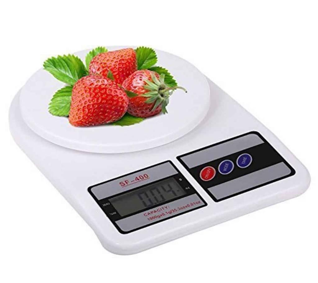 Digital Kitchen Scale - White