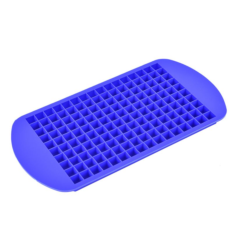 160 Silicone Grids Small Ice Cube Maker DIY Tray Ice Mold Mould Kitchen Tool