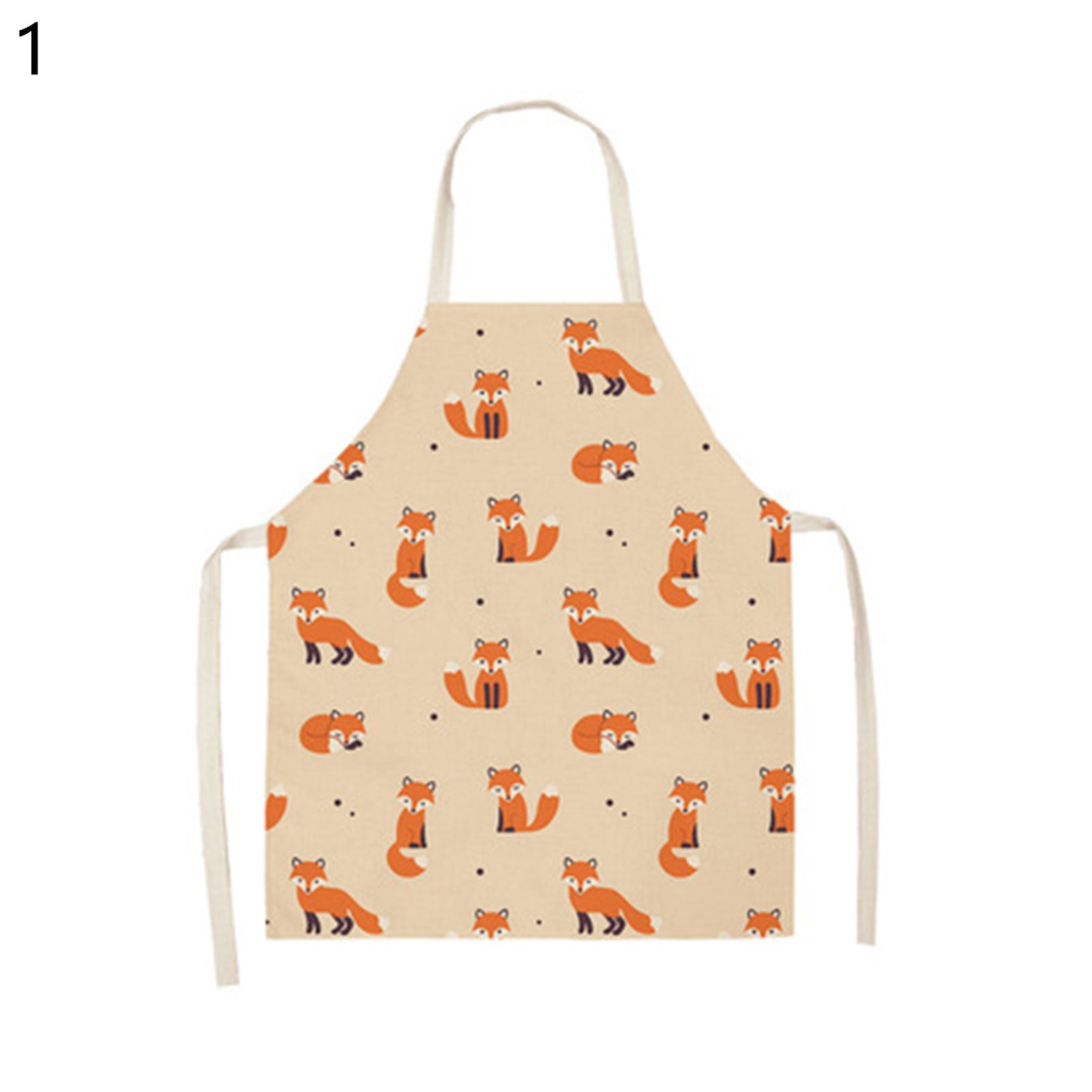 Cooking Bib Soft Touch Animal Pted Lovely Long Cooking Bib