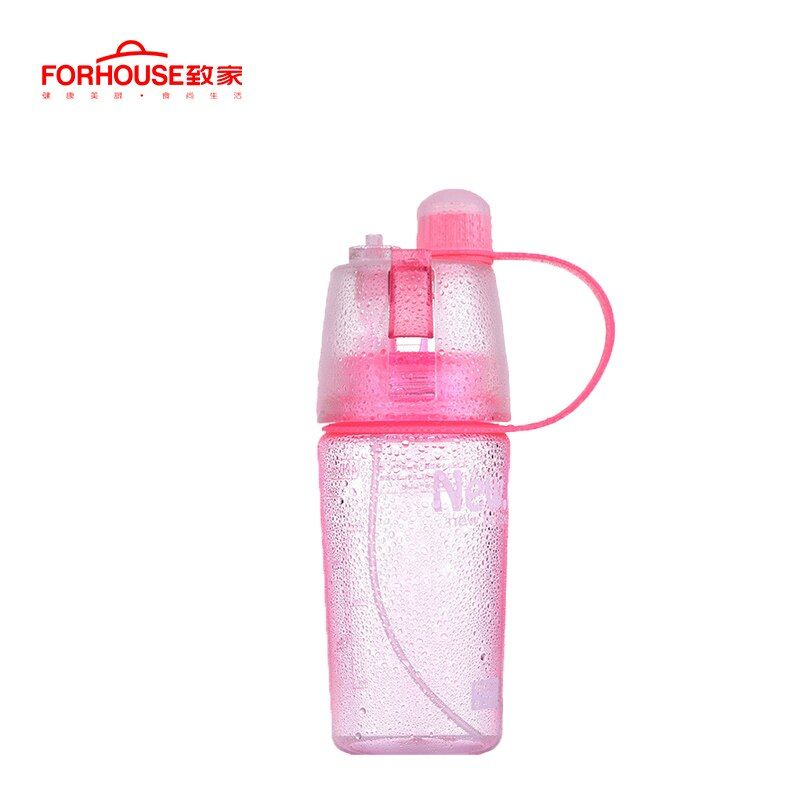 Spray Sports Water Bottle Kettle BPA Free Leak Proof Hiking Portable Bottles Bicycle Cycling 400ML/600ML Drinking Bottles Shaker