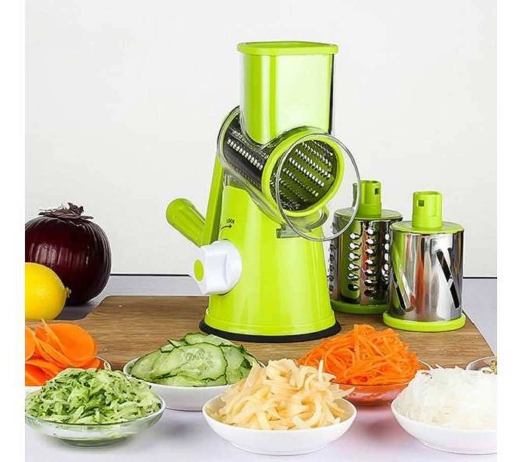 3 in 1 Round Mandoline Vegetable Slicer Cutter