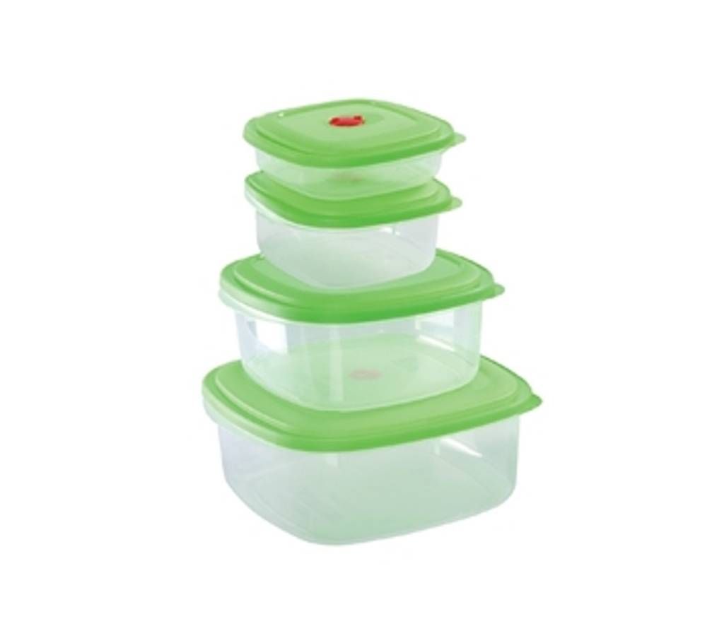 Container Fresh Square 4 Pcs Set