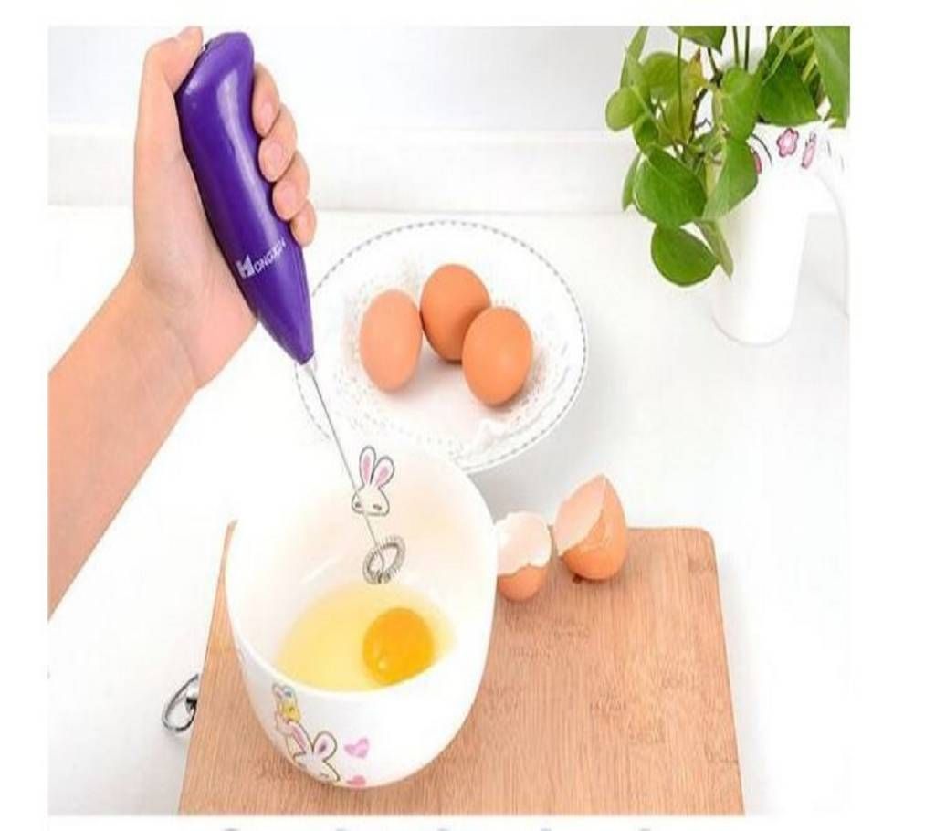 Hand Mixer Coffee Foam Maker - Green