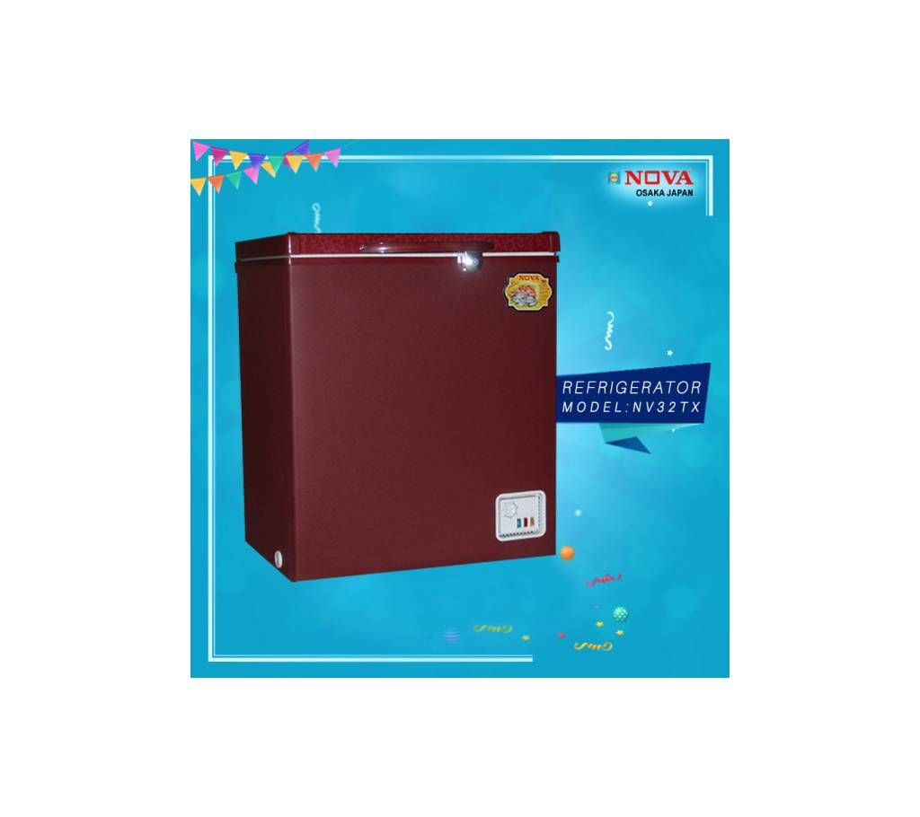 Nova 10.5 CFT Deep Freezer With Inner Sliding Glass (NV-32TX)