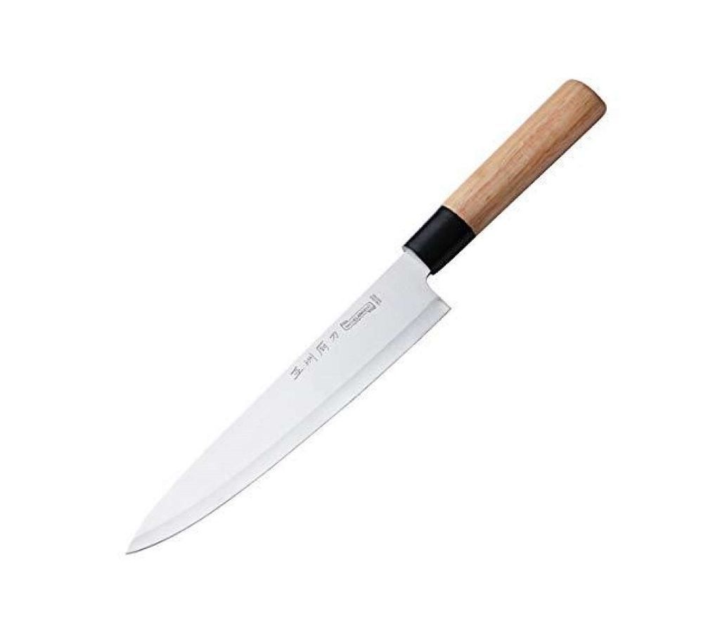 Kitchen Chefs knife 8inch Blade, Stainless steel knife with wooden handle