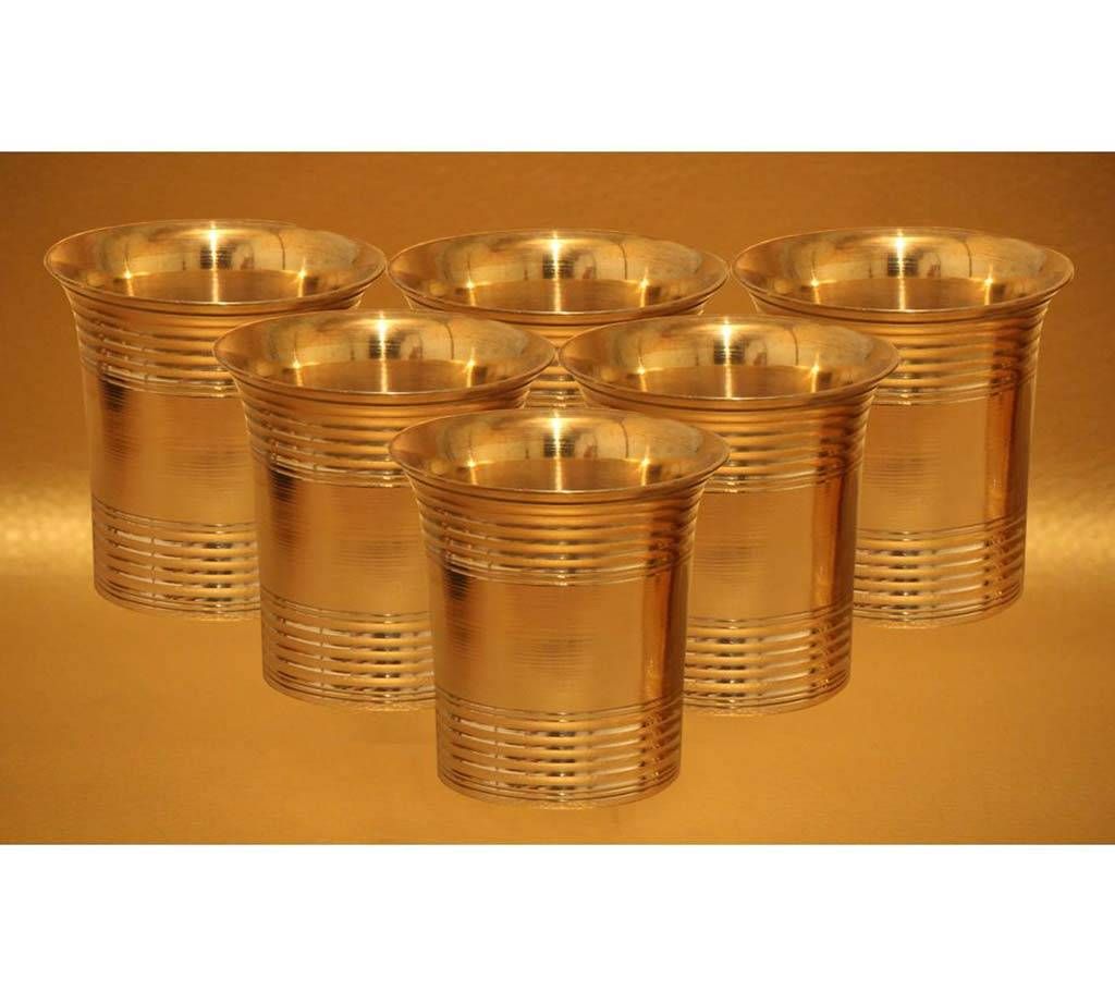 Pitoler Plain Ring Glass (6 pieces)