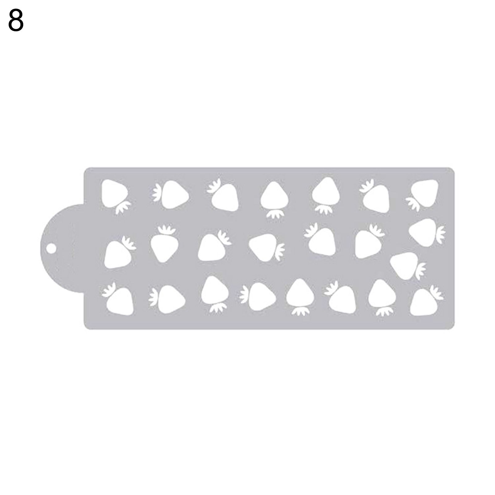 Cake Decorating Stencil Reusable Multi-purpose Cake Rim Template
