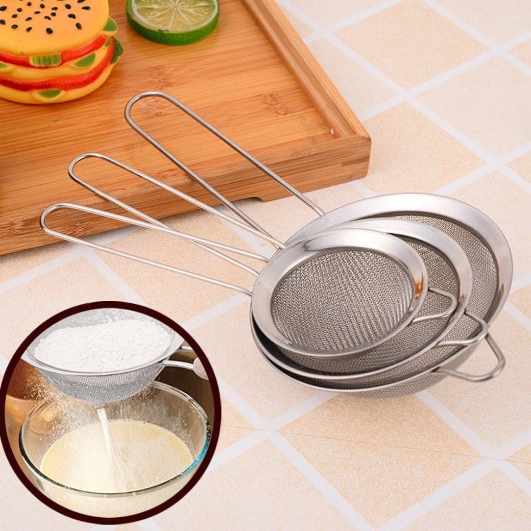 3 PCS Stainless Steel Stainer