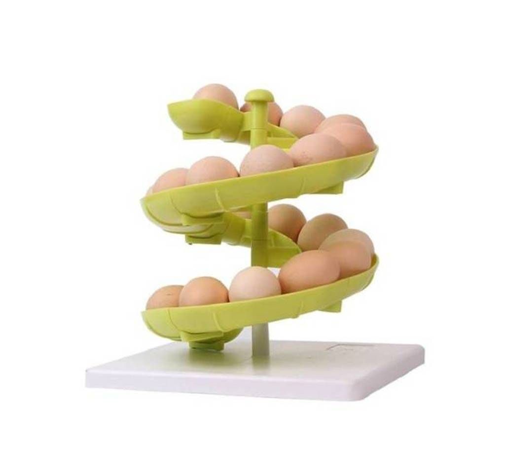 Egg Plastic Racks - Green