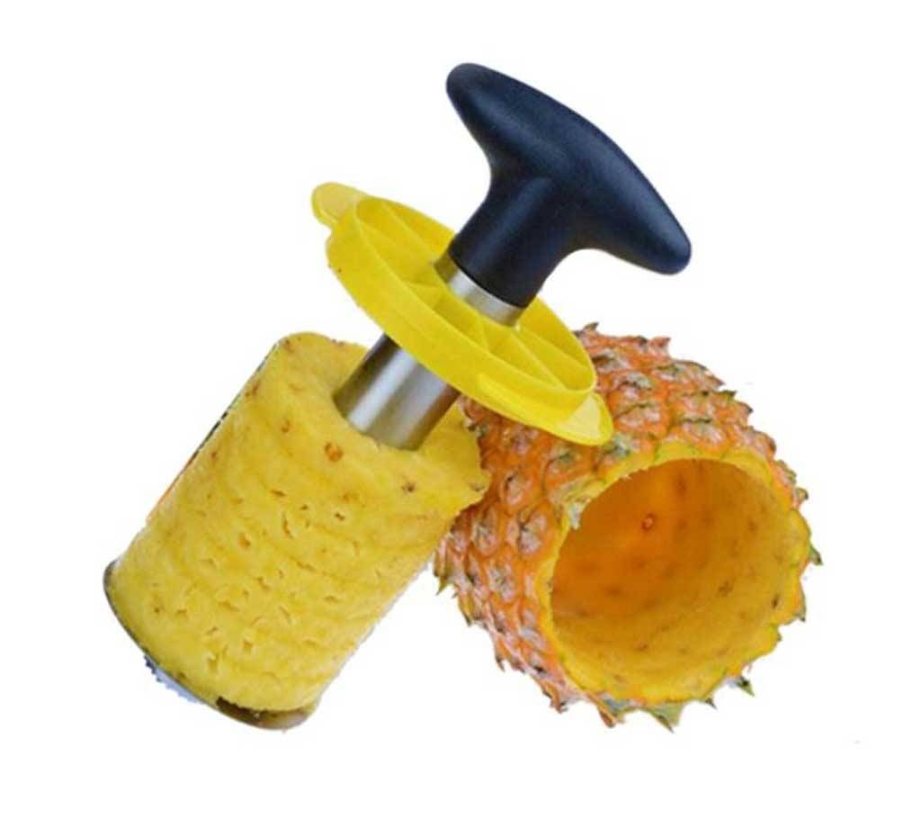 Pineapple Corer Slicer Cutter Peeler-Silver