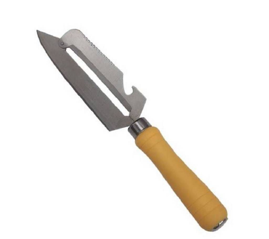 silver stanless steel knife