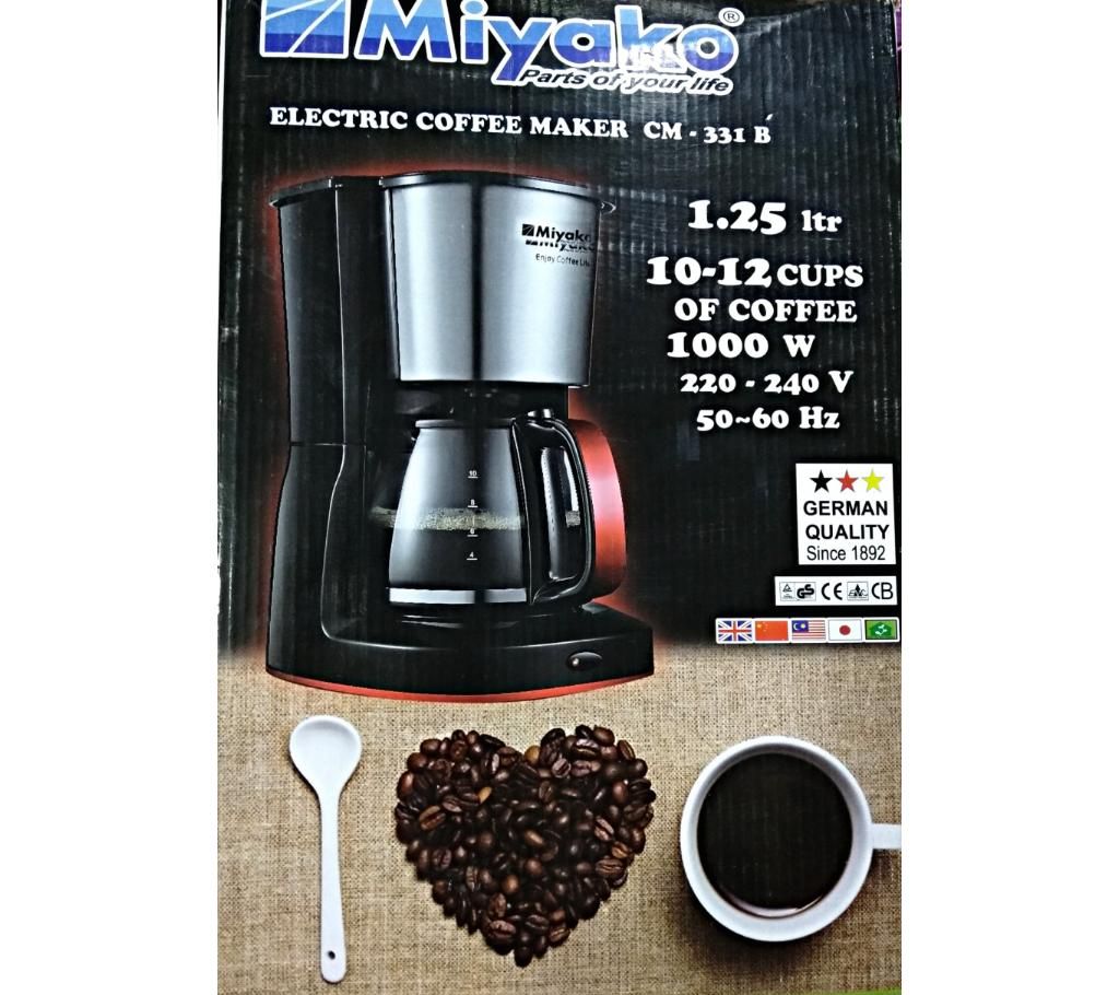 Miyako electric coffee maker