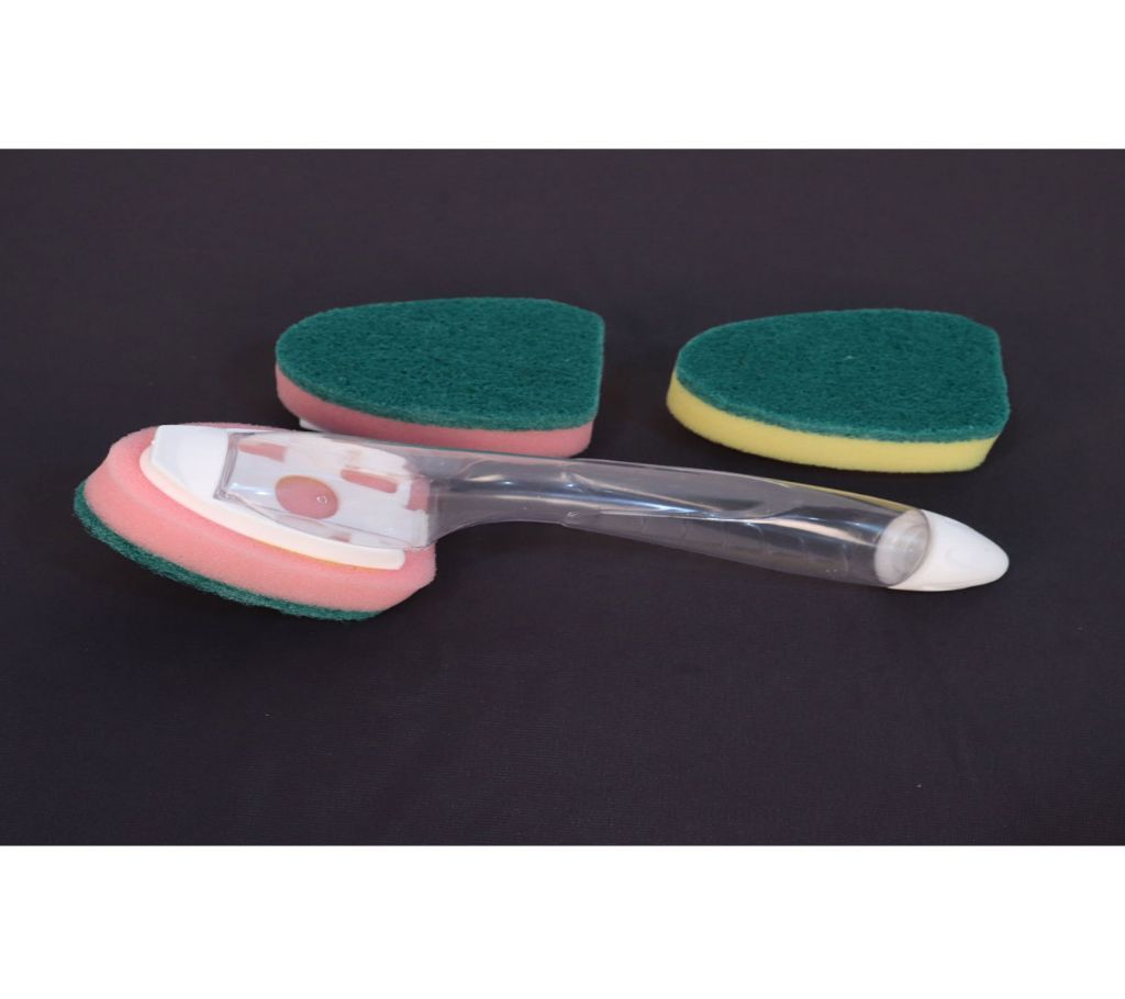Magic sponge Duty Dish Wand Sponge For Kitchen Sink Cleaning replacement Heads Brush