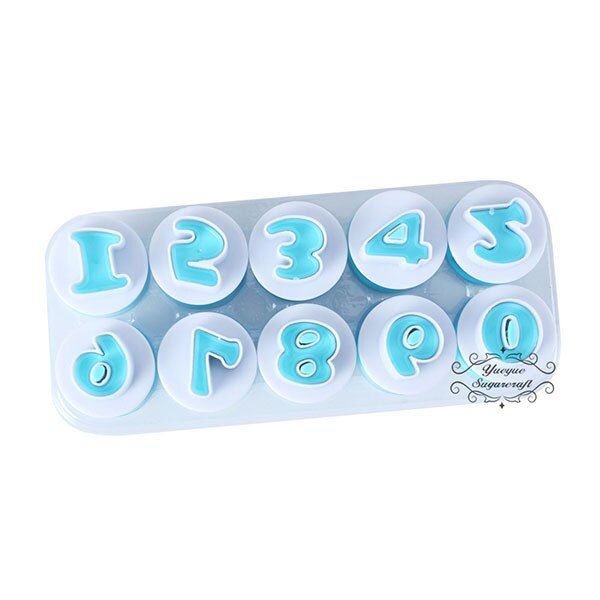 Yueyue Sugarcraft Capital/Letter/Number plastic fondant cutter cake mold fondant mold  fondant cake decorating tools