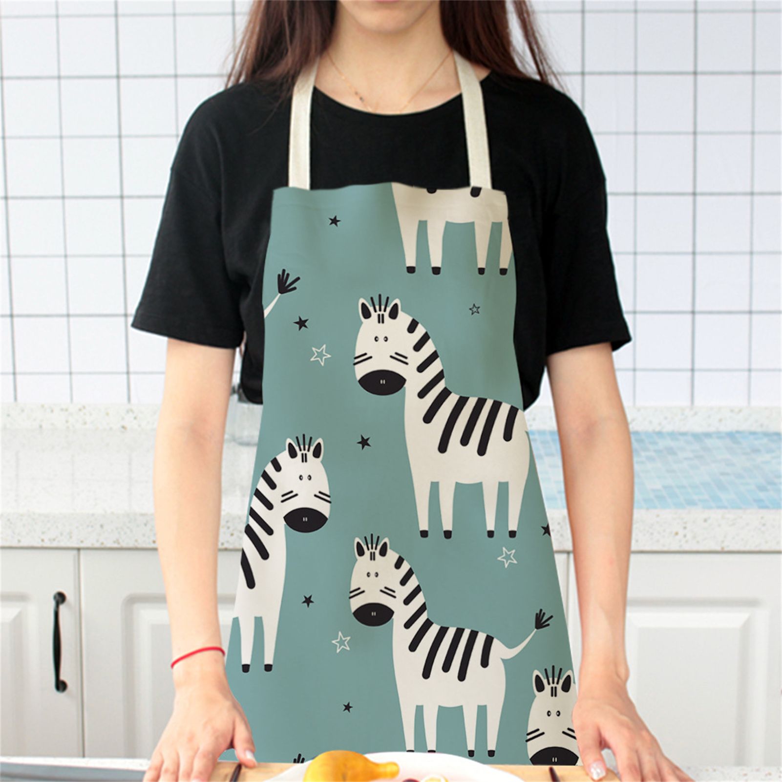 Apron Shrink-resistant Practical Good Woven Cooking Apron
