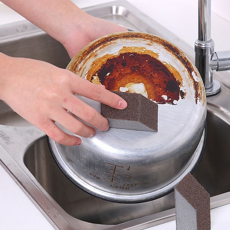 Magic Sponge Brush Cotton Nano Brush Decontamination Rust Scale Brush Bowl Wash Pot er Home Kitchen ing Tools