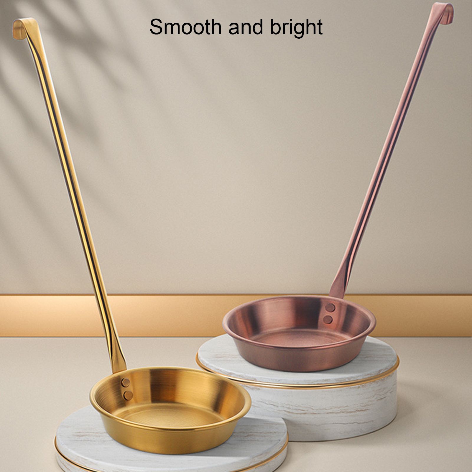 Cooking Ladle Rust-proof Non-stick Stainless Steel Soup Ladle