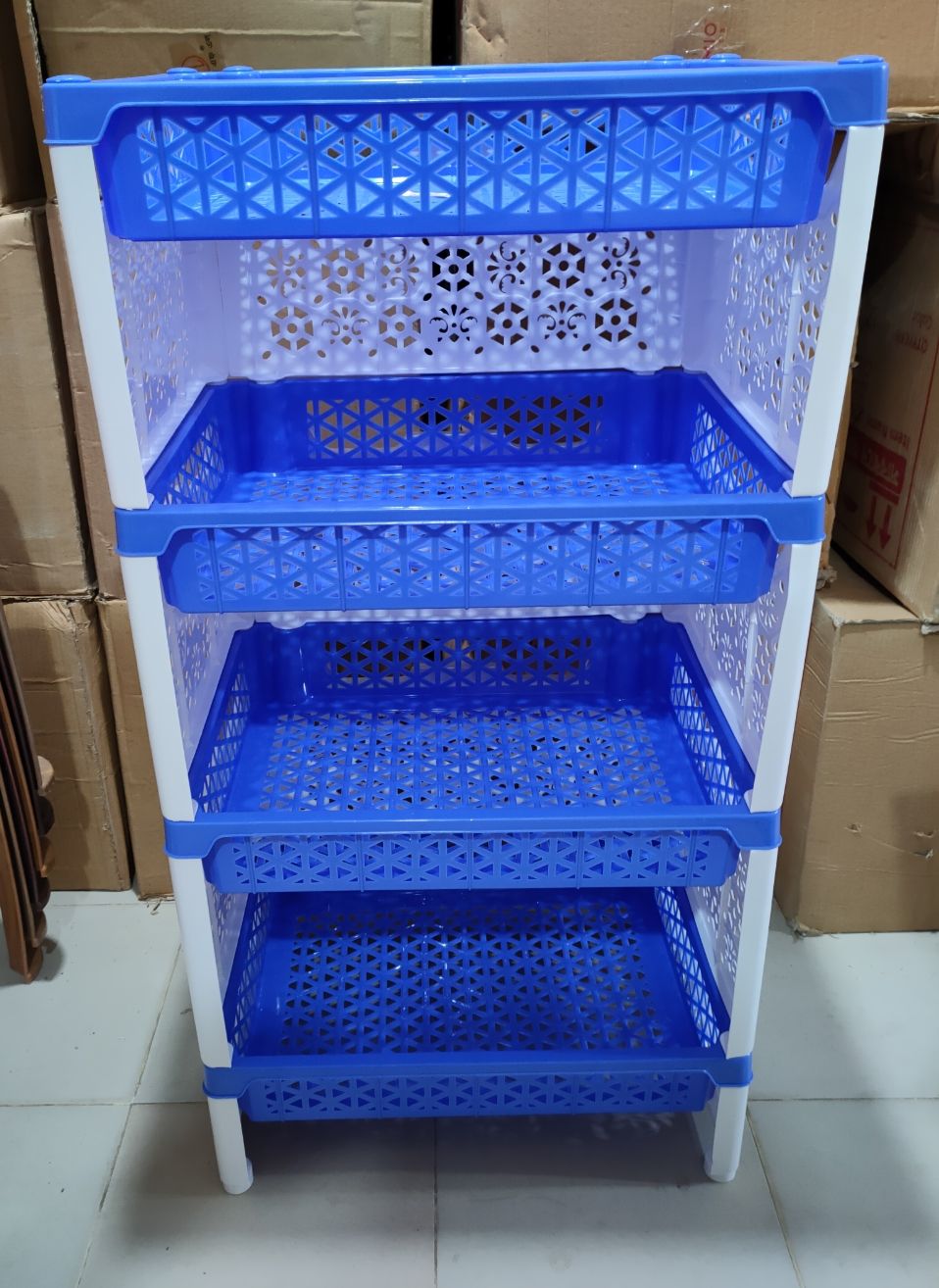 3side cover plastic rack book self 4step - Kitchen Rack