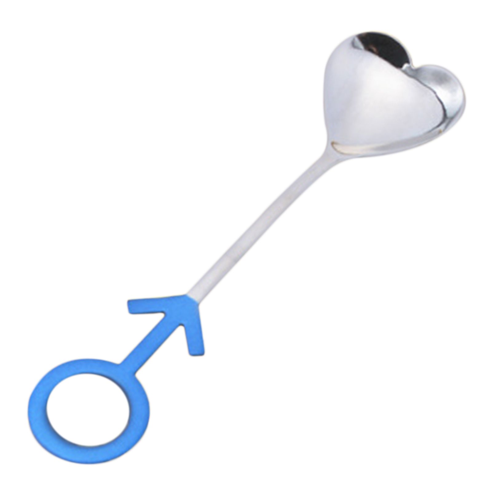 Coffee Spoon Heart Shape Mirror Polish Stainless Steel Mirror Polish Dessert Spoon for Home