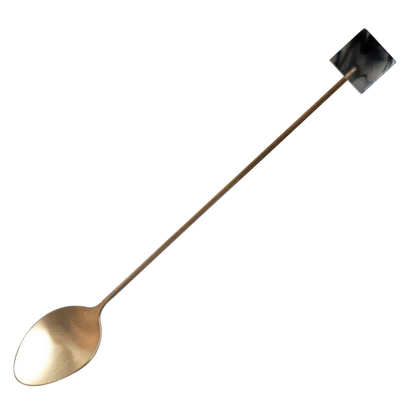 Spoon Eco-friendly Corrosion Resistant 4 Colors Round Head Stirring Spoon for Home