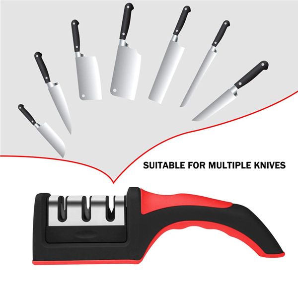 3-Stage Manual Knife Sharpener